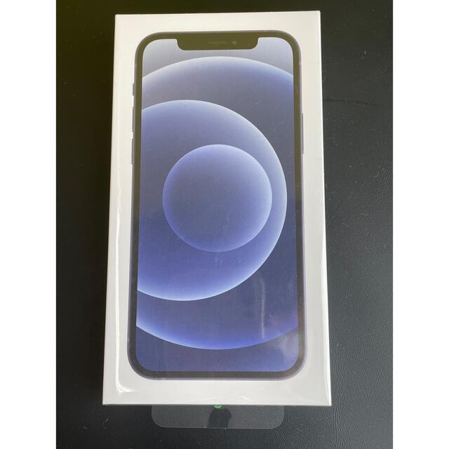 配送員設置 64GB iPhone12 - iPhone ブラック SIMロック解除済 au