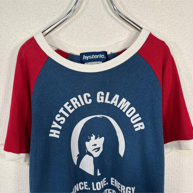 HYSTERIC GLAMOUR(ヒステリックグラマー)の【旧タグ】ヒステリックグラマー　Tシャツ　ロゴ　ヒスガール　プリント　ラグラン レディースのトップス(Tシャツ(半袖/袖なし))の商品写真