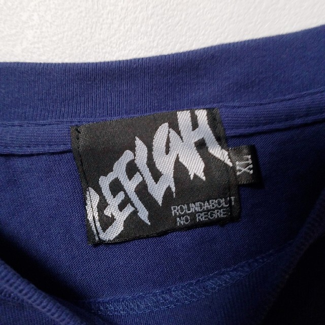 レフラー leflah メッセージロゴ 半袖 Tシャツ ビッグサイズ メンズのトップス(Tシャツ/カットソー(半袖/袖なし))の商品写真