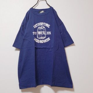 レフラー leflah メッセージロゴ 半袖 Tシャツ ビッグサイズ(Tシャツ/カットソー(半袖/袖なし))