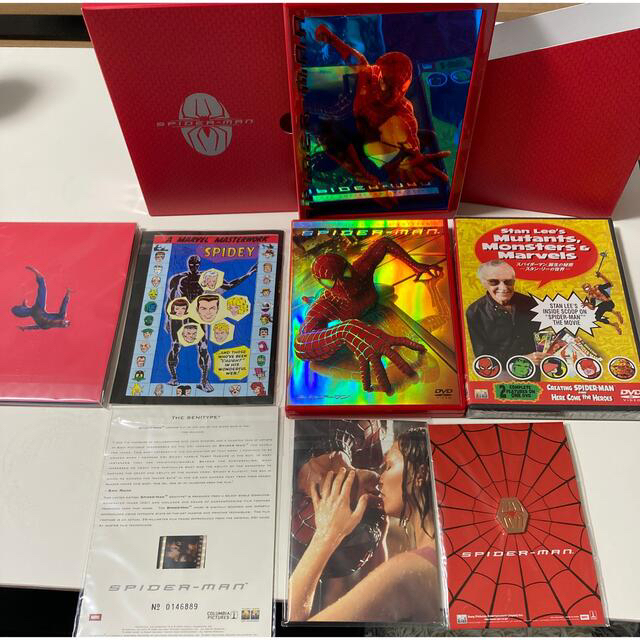 SONY(ソニー)の映画 スパイダーマン アメージング ボックス 完全生産限定 DVD エンタメ/ホビーのDVD/ブルーレイ(外国映画)の商品写真