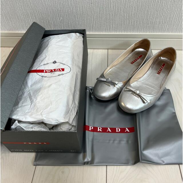 お値下げ　PRADA プラダ フラットシューズ バレエシューズ