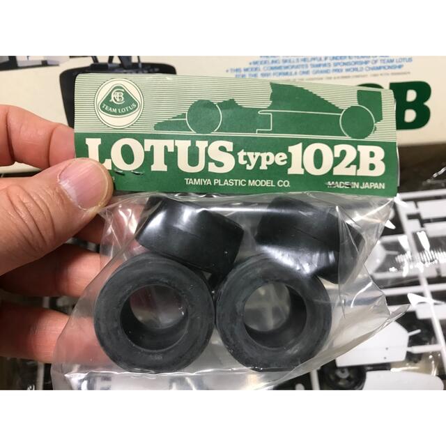 LOTUS(ロータス)の1991年 タミヤ 1/20 LOTUS type102B ロータス 102B エンタメ/ホビーのおもちゃ/ぬいぐるみ(模型/プラモデル)の商品写真