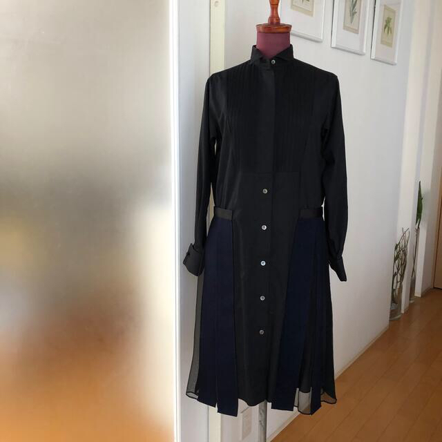 ワンピースsacai★サカイ　シャツワンピース