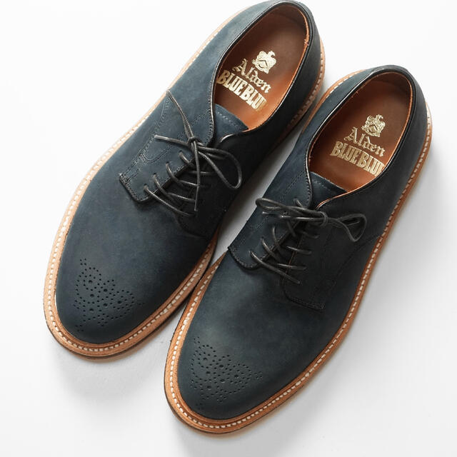 Alden(オールデン)のD39様専用ALDEN×BLUE BLUE オールデンヌバックシューズ8D/26 メンズの靴/シューズ(ドレス/ビジネス)の商品写真