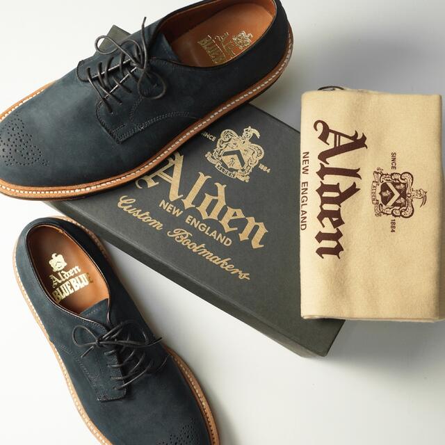 Alden(オールデン)のD39様専用ALDEN×BLUE BLUE オールデンヌバックシューズ8D/26 メンズの靴/シューズ(ドレス/ビジネス)の商品写真