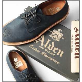 オールデン(Alden)のD39様専用ALDEN×BLUE BLUE オールデンヌバックシューズ8D/26(ドレス/ビジネス)