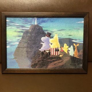 ムーミン(MOOMIN)のムーミン ジグソーパズル 完成品 木枠付き 300ピース(絵画額縁)