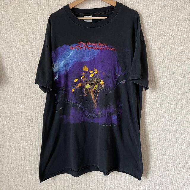 Tシャツ/カットソー(半袖/袖なし)90s vintage Moody Blues バンT 両面 tシャツ