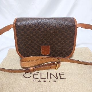 セリーヌ(celine)のCELINE マカダム柄 ショルダーバッグ(ショルダーバッグ)