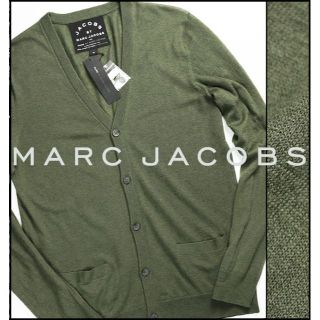 マークジェイコブス(MARC JACOBS)の新品MARC JACOBSマークバイマークジェイコブスカシミヤカーディガンM(カーディガン)