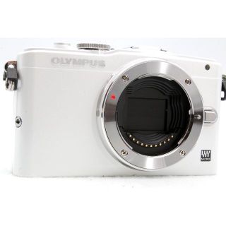 オリンパス(OLYMPUS)のオリンパス OLYMPUS PEN Lite E-PL6 ボディ ホワイト(ミラーレス一眼)