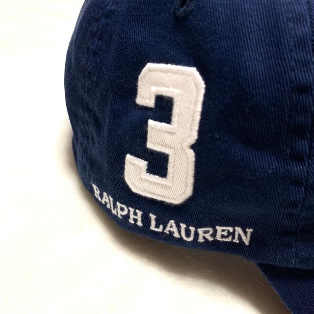 POLO RALPH LAUREN(ポロラルフローレン)のユニセックス 59cm 新品 ビッグポニー ベースボール キャップ / ネイビー メンズの帽子(キャップ)の商品写真