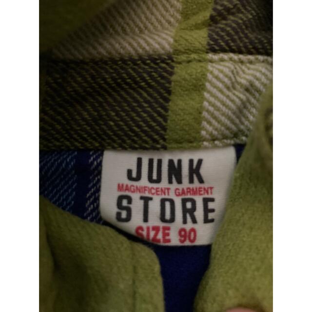 JUNK STORE(ジャンクストアー)のJUNK STORE 90 長袖　シャツ　男の子 キッズ/ベビー/マタニティのキッズ服男の子用(90cm~)(Tシャツ/カットソー)の商品写真