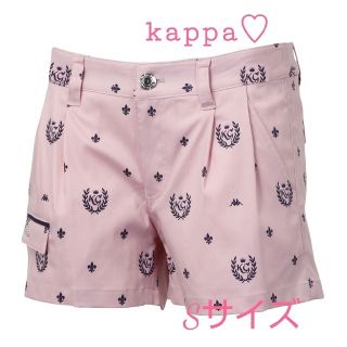 Kappa カッパ　レディース　ゴルフウェア　可愛いチェック　ショートパンツ　M