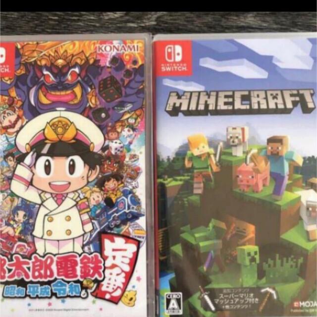 桃太郎電鉄　マインクラフト　新品　switch