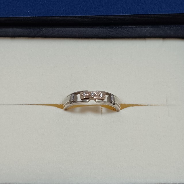 ミッシェルクラン 18K&シルバー ダイアモンドリング リング(指輪)