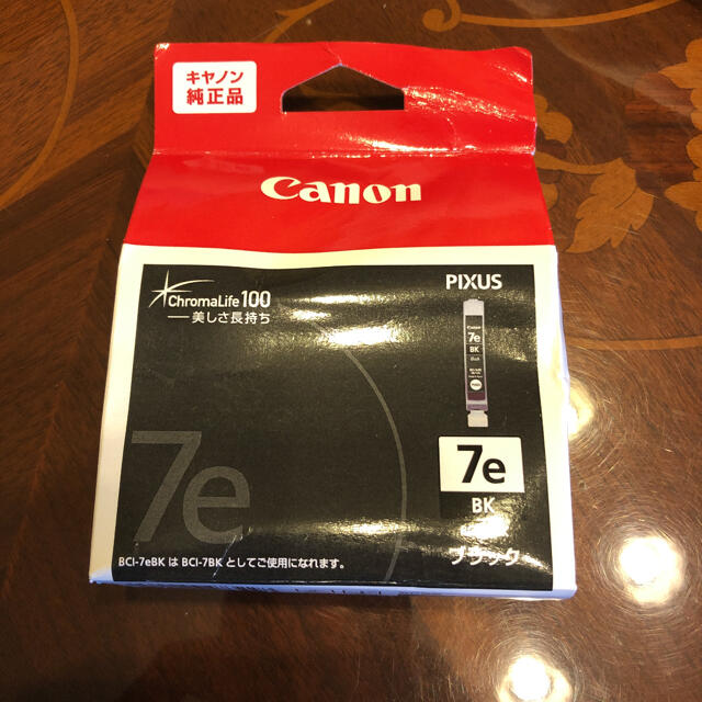 Canon(キヤノン)のCanon BCI-7eBK 純正　ブラック スマホ/家電/カメラのPC/タブレット(PC周辺機器)の商品写真