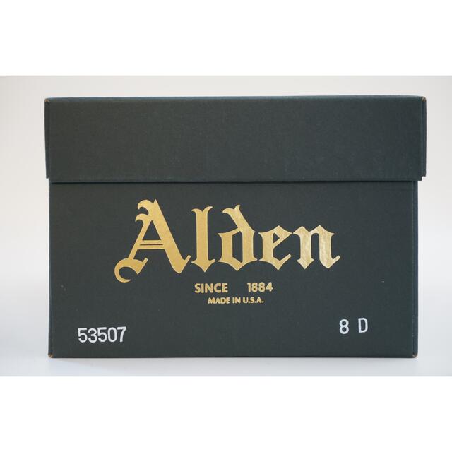 【美品】ALDEN 53507 US8D オールデン カーフ　モディファイド