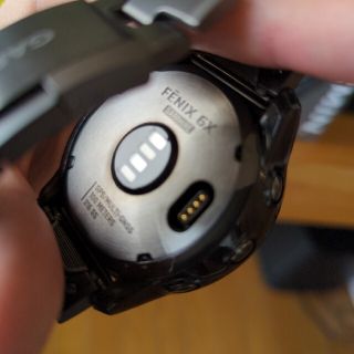 GARMIN fenix6X sapphire + 別売純正メタルバンド