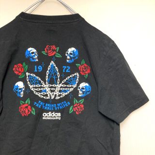 アディダス(adidas)のadidas skateboarding アディダス Tシャツ ドクロ ブラック(Tシャツ(半袖/袖なし))