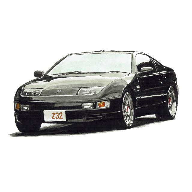 はハメコミ】 日産 - NC-1340フェアレディーZ限定版画サイン有額装済 ...