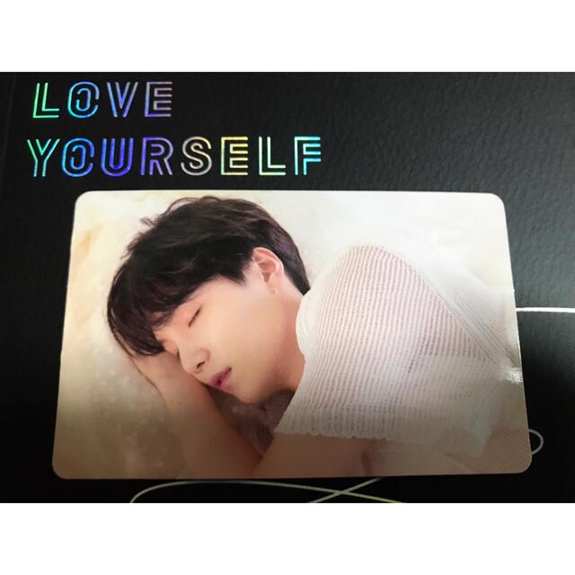 防弾少年団(BTS)(ボウダンショウネンダン)の【公式】BTS LOVE YOURSELF LYS  轉 Tearトレカ ユンギ エンタメ/ホビーのCD(K-POP/アジア)の商品写真