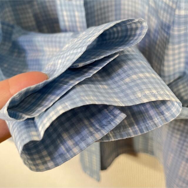 ーメタルボ⊅ BURBERRY ロゴ プリント 水色の通販 by ジョーイ いラインアップ BURBERRY バーバリー ノヴァチェックシャツ ロゴプリント シャツ