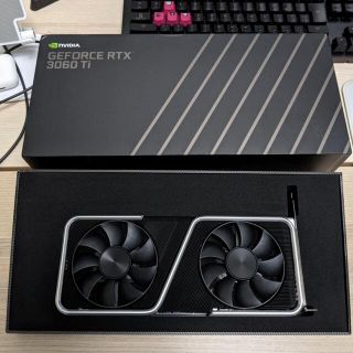 エイスース(ASUS)のNVIDIA GeForce RTX 3060ti (PCパーツ)