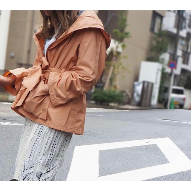 MACPHEE コットンナイロンポプリン フーデッドジャケット - ナイロン