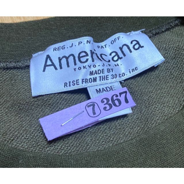 Americana ☆ 美品 サイドZIP ワンピース 3