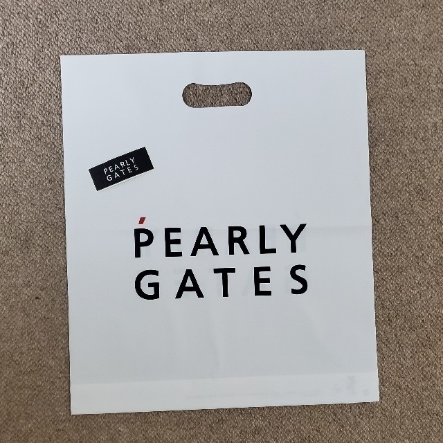 PEARLY GATES(パーリーゲイツ)のパーリーゲイツ　ショップ袋　ショッパー シール付き!! レディースのバッグ(ショップ袋)の商品写真