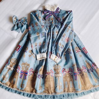 アンジェリックプリティー(Angelic Pretty)のAngelicprettyアンジェリックプリティ秘密の鍵OPワンピースセット(ひざ丈ワンピース)