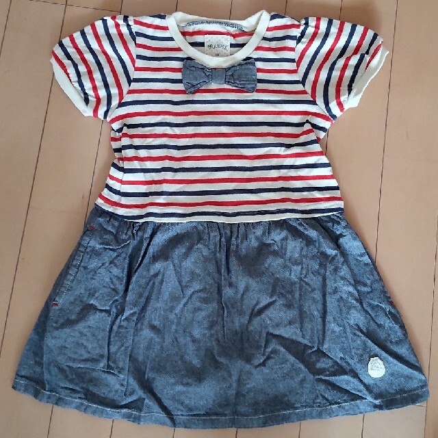 Branshes(ブランシェス)のブランシェス　ワンピース　110 キッズ/ベビー/マタニティのキッズ服女の子用(90cm~)(ワンピース)の商品写真