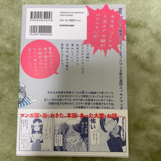 パニくる！？ パニック障害、「焦らない！」が効くクスリ。 エンタメ/ホビーの漫画(その他)の商品写真