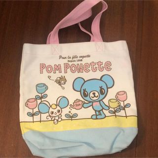 pom ponette - Pom ponette キャンバスミニトート