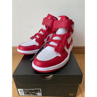 ナイキ(NIKE)のNike Air Jordan 1 FlyEase White/Red 25.5(スニーカー)