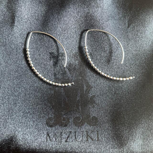 値下げ⭐︎mizuki バロックパールピアス　バナナフープピアス