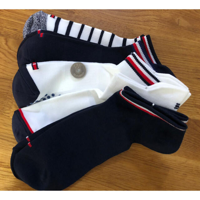 TOMMY HILFIGER(トミーヒルフィガー)の 新品トミーヒルフィガーTOMMY HILFIGERレディース5足セット410 レディースのレッグウェア(ソックス)の商品写真