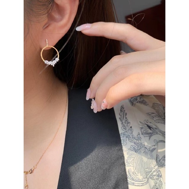 天然ダイヤモンドピアス0.26ct k18 | www.haarwerkspecialistinbalans.nl
