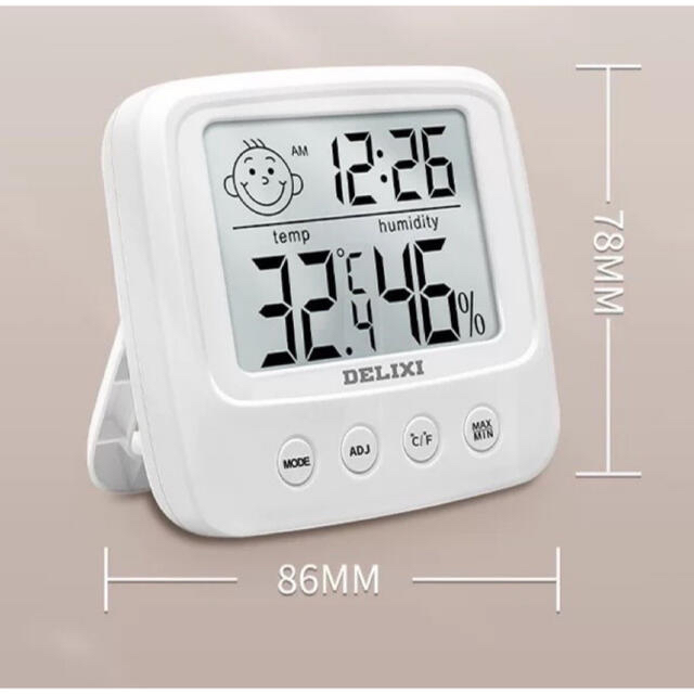 国内送料無料国内送料無料湿度計 温度計 温湿度計 2個セット 置時計
