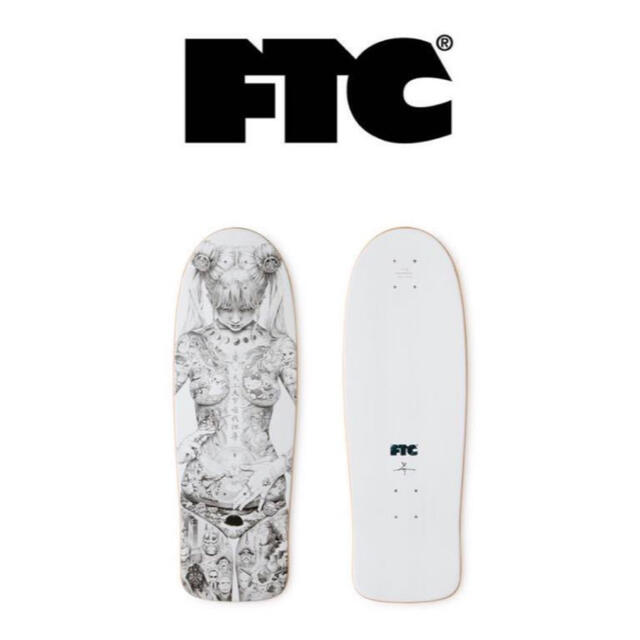 FTC(エフティーシー)の限定商品　FTC x Shohei Otomo Heisei Mary スポーツ/アウトドアのスポーツ/アウトドア その他(スケートボード)の商品写真