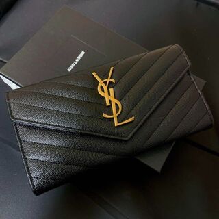 イヴサンローランボーテ(Yves Saint Laurent Beaute)のSaint Laurentイブサンローラン2つ折り長財布(財布)