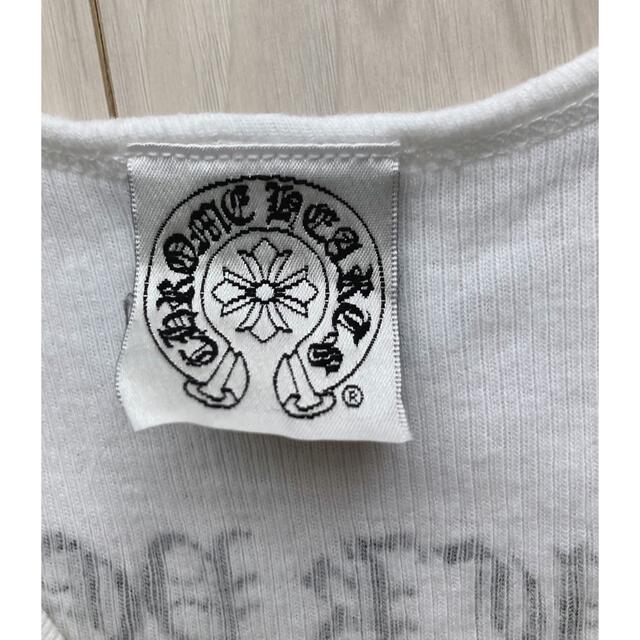 Chrome Hearts(クロムハーツ)のクロムハーツ タンクトップ CHROME HEARTS  Mサイズ　ホワイト レディースのトップス(タンクトップ)の商品写真