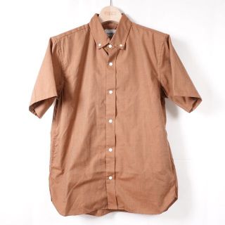 ヤエカ(YAECA)のYAECA ヤエカ　COMFORT SHIRT　メンズ　ブラウン(シャツ)