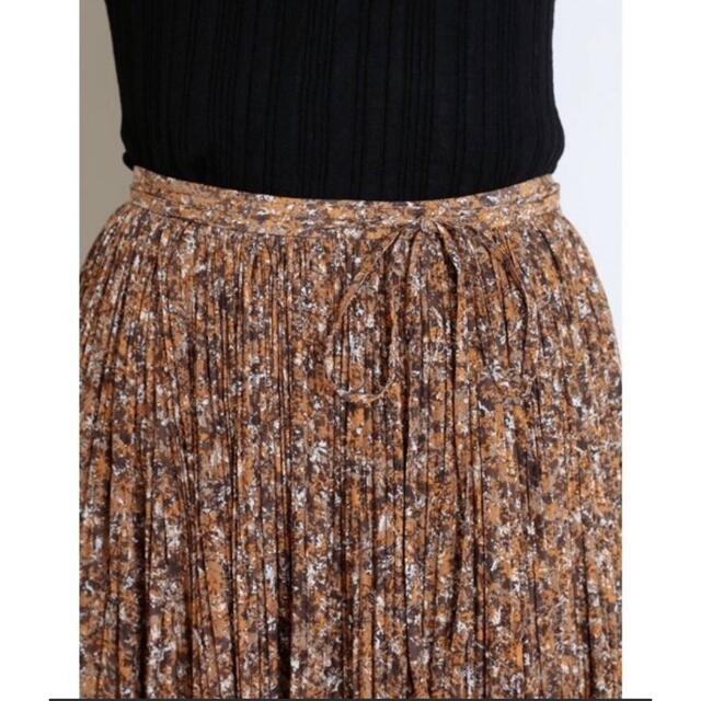 SNIDEL(スナイデル)のスナイデル　プリーツスカート　ロングスカート　ベルト付属 レディースのスカート(ロングスカート)の商品写真