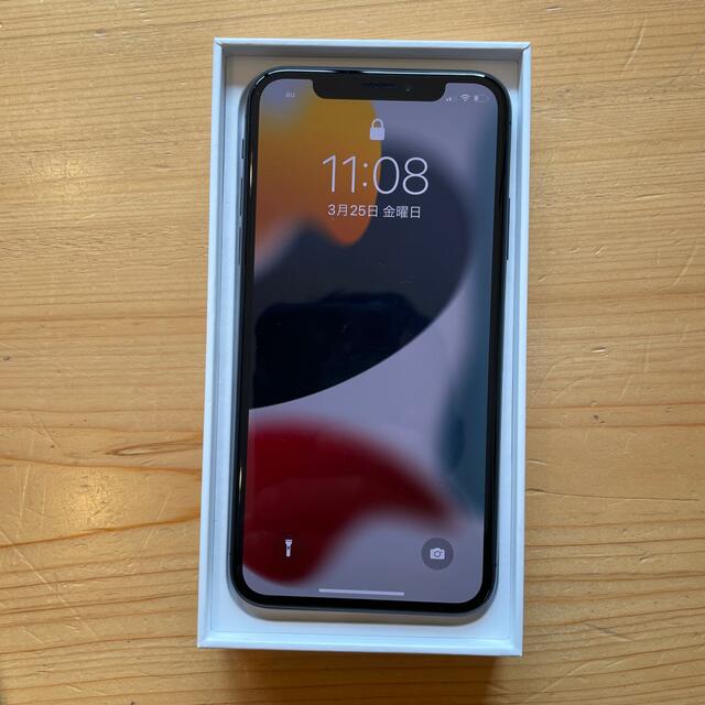 iPhone X Space Gray 64 GB SIMフリー 98% - スマートフォン本体