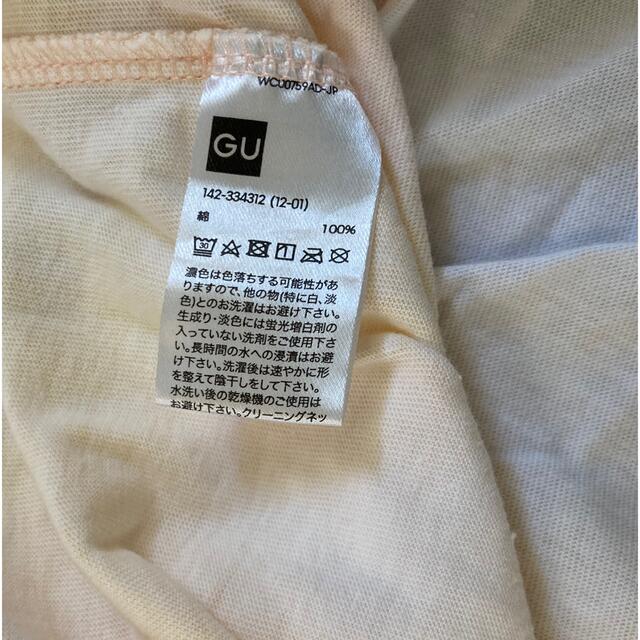 GU(ジーユー)のＧＵ　半袖Tシャツ　150cm キッズ/ベビー/マタニティのキッズ服女の子用(90cm~)(Tシャツ/カットソー)の商品写真