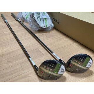 Callaway - 新品 EPIC SPEED フェアウェイウッド 3W 5W 2本セット Sの