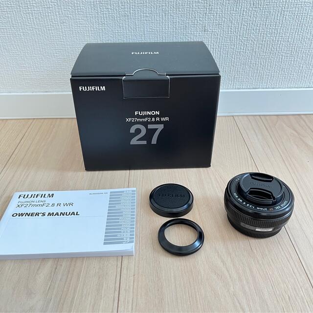 富士フイルム　xf27mm f2.8 r wr 新品美品